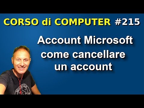 215 How to Delete a Microsoft Account | Daniele Castelletti | Maggiolina Association
