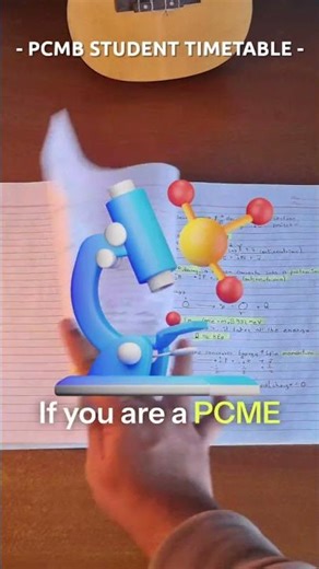 PCMB Student Timetable | Study Routine | Schedule | Time Table | Productivity | Education | Comeback