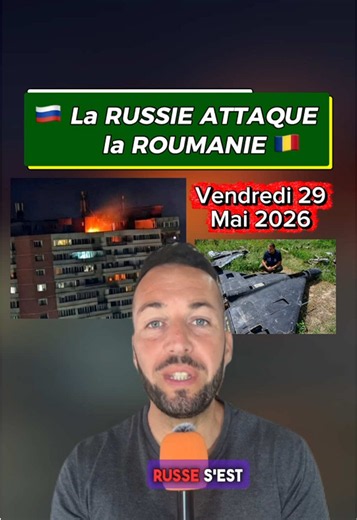 Selon les autorités roumaines : le drone visait probablement l’Ukraine ; * il aurait traversé l’espace aérien roumain avant de s’écraser près de la frontière ; * des habitants ont été évacués ; * et des avions de chasse de l’OTAN ont été mobilisés. Dans certains cas précédents : * des fragments de drones russes ont déjà été retrouvés en Roumanie ; * la Pologne a aussi signalé des intrusions ; * et l’OTAN considère cela comme très préoccupant. Ce qui inquiète surtout : ➡️ la Roumanie est un pays 