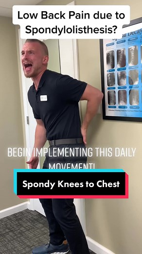 Effective Movements for Spondylolisthesis Relief