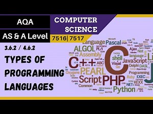 105. AQA A Level (7516-7517) SLR15 - 4.6.2 Types of programming languages