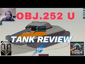 World of Tanks - Object 252U Defender Tank Review 2025 Gameplay by Metal Scavenger 4K #WoT