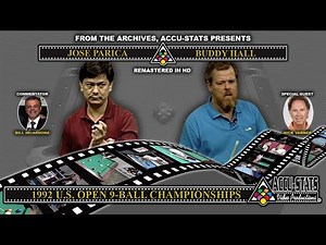 9-Ball - BUDDY HALL vs JOSE PARICA - 1992 US Open 9-Ball Championship