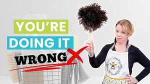 Think you know the best way to clean your home? You might be making it dirtier! 😱 Today, I'm busting 25 of the most common cleaning myths that waste your time, money, and effort! Are you cleaning your house wrong? It's time to make cleaning faster and easier! | ClutterBug
