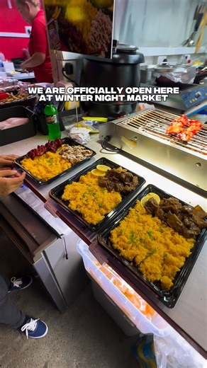 We are now officially open at the Winter Night Market! 🌙🔥 Come and grab your favorite Java Rice meals — busog-sulit and freshly grilled! 🍗🍚 #viral #trending #dubaifoodie #fyp #dubai | Java King