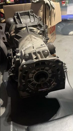 Transmission #4L60E is dropped out of my Hummer H3! Excited to dissemble and rebuild this thing!