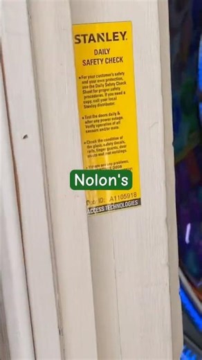 2018 Stanley Automatic Door at Johnny Nolon’s Casino in Cripple Creek Colorado