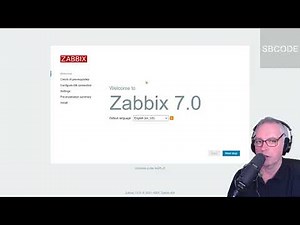 Log in and Configure Zabbix Server Front End : Zabbix 7 LTS