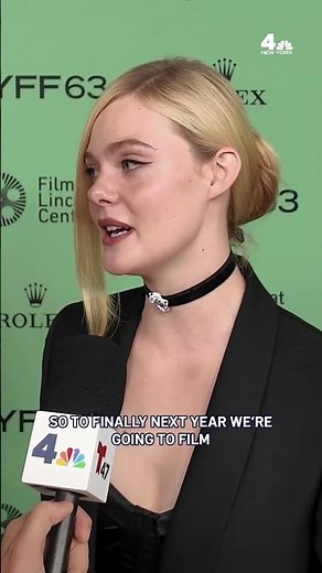 Elle Fanning is ready to work with her sister Dakota for the first time