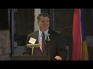 The Honorable Judge Andre Manssourian Speaking at The Armenian Bar Association Judge's Night 2018