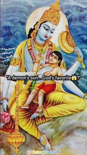 "Why Vishnu Blessed Prahlad? | Narasimha Story Explained"#god #shorts #viral #art