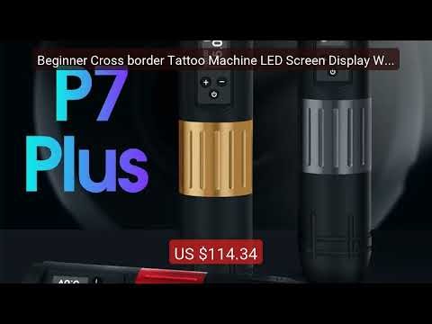 Beginner Cross border Tattoo Machine LED Screen Display Wir... — Top Pick 2026 | Unbeatable Price!
