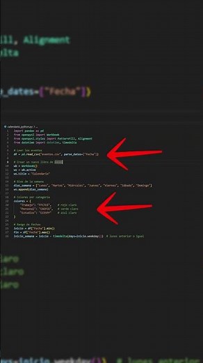 Este Calendario en Excel se crea SOLO desde un CSV… ¡Gracias a Python!