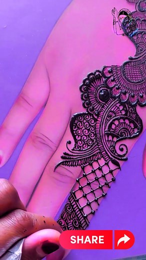 Simple Mehndi Design For Front Hand Mehandi Design | Mehndi Design