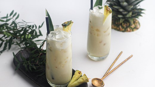 Refreshing Coconut Cream Mocktail Recipe - Mashed