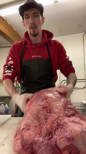 How To Trim Up Beef Bottom Round Flat for Carne Asada - Meatman Tutorial