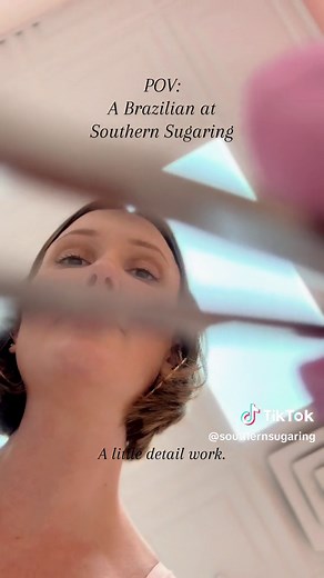 #pov: your bikini area’s vantage point when you’re getting a Brazilian sugar. #sugaring #brazilian #braziliansugar #thefunspa #waxing #brazilianwax #esthetician