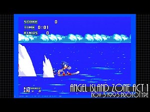 Angel Island Zone Act 1 - Sonic 3 (Nov 3 1993 Prototype)