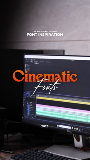 5 Cinematic Fonts for Filmmakers and Creators | Aakash Aggarwal posted on the topic | LinkedIn