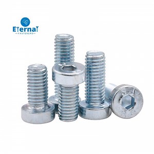 [Hot Item] Low Profile Hex Socket Head Cap Screws Thin Head Galvanized Machine Screw