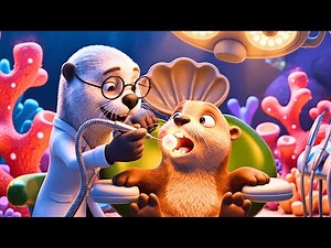 The Otter Oddballs: Nibby’s Crazy Dentist Adventure! | Funny Otter Animation Cartoon