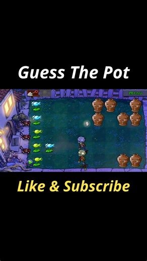 Guess the pot || plants Vs zombies #pvz #pvz2 @SgAuraGMX