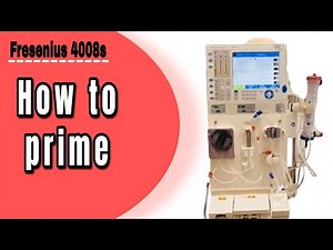 Fresenius 4008S Dialysis Machine | How to Prime Step by Step | Dialysis Setup Guide
