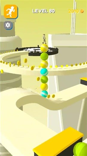 ALL Levels Stack Rider 🎱🏃‍♂️🏃‍♀️🏃‍♂️🎱 - Gameplay Walkthrough #Shorts #StackRider #Androidgameplay