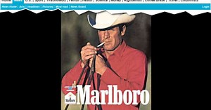 Ator foi o 3º garoto propaganda da Marlboro a morrer de doença relacionada ao fumo