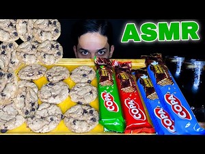 ASMR Eating Cookies and Chocolate Bars | Crunchy & Satisfying Sounds