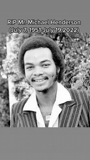 Mr. Michael Henderson (July 7, 1951-July 19,2022) was an American bass guitarist and vocalist. He was known for his work with Miles Davis, The Dramatics, Stevie Wonder & many others. Prayers going out to his family & friends #RnBLegend