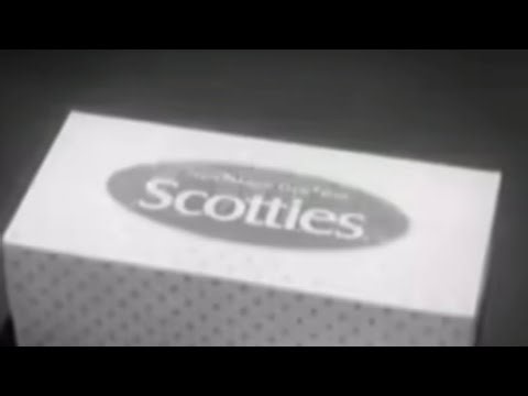 Scotties Tissues 1940s Commercial