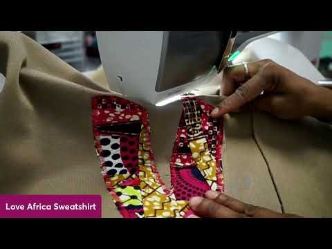 Sewing with Cecily: Love Africa Sweatshirt