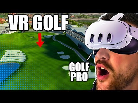 Finally...VR GOLF is now REALISTIC!!