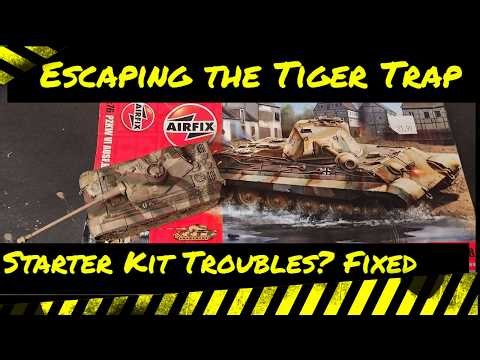 Fixing Gaps & Bad Humbrol Paint: How I Saved My First AirFix Tank Build #airfix #vallejo