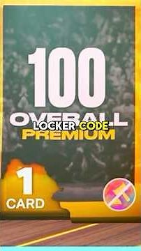 FREE 100 Overall MYTEAM LOCKER CODE For NBA 2K25 😱