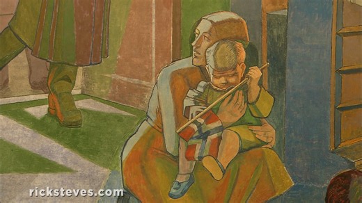 I find inspiration in how other countries treasure their independence and freedom, as we do ours. And today — Norway’s Constitution Day — I’m thinking of my uncle Thor, who lived through the Nazi occupation of Norway. Uncle Thor took me into Oslo’s grand City Hall to show me the huge “Mural of the Occupation” and share his story of those dark days with the visual support of powerful art. Walking slowly, with a soft voice, he narrated the story scene by scene in the present tense — as if the mura