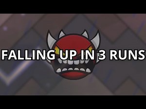 FALLING UP IN 3 RUNS | Geometry Dash 2.2 | Progresses #1, #2, #3