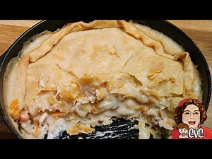 Flakey Chicken Pot - Homemade Gravy - No canned soups