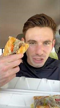 Firehouse Subs New Steak & Cheese Melt Review #foodreview #shorts