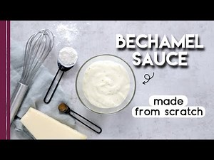 Bechamel Cheese sauce | Recipe ready in 3 minutes