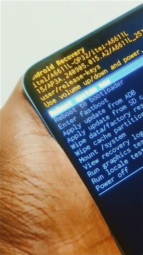 ITEL A100 [A6611L] How to format without a PC #hardreset