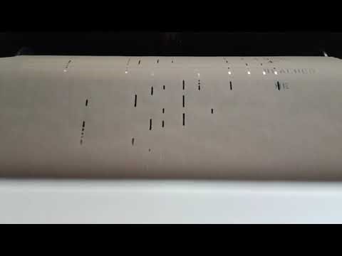 The Coward Of The County on QRS player piano roll 10-674