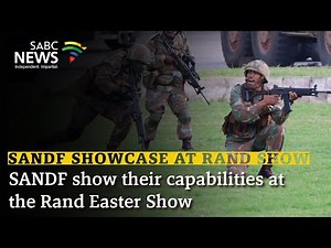 SANDF showcase at Rand Easter Show