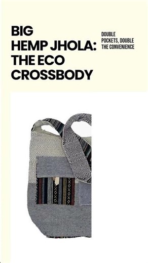 Big Hemp Jhola: The Eco Crossbody