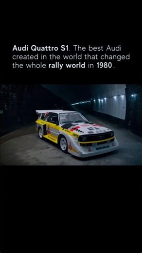 Audi Sport Quattro S1 — The Rally Monster That Changed Motorsport Forever 😈🔥