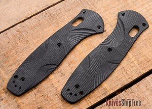 Custom Replacement: Benchmade 580 Barrage - Black G-10 Handle Upgrade
