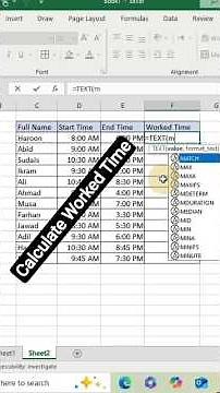 Calculate Worked Time in Excel (and stop using that horrible timesheet)