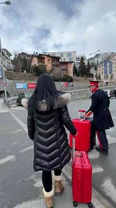 Arriving in St. Moritz with a warm welcome from Badrutt’s Palace