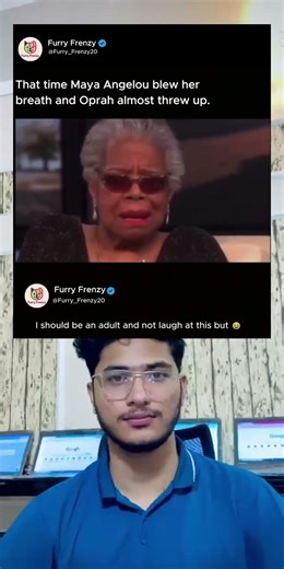 That time Maya Angelou blew her breath and Oprah almost threw up